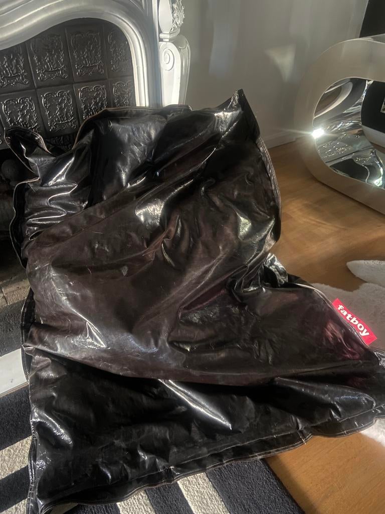 FatBoy - Leder, Ophalen, Gebruikt, Zwart