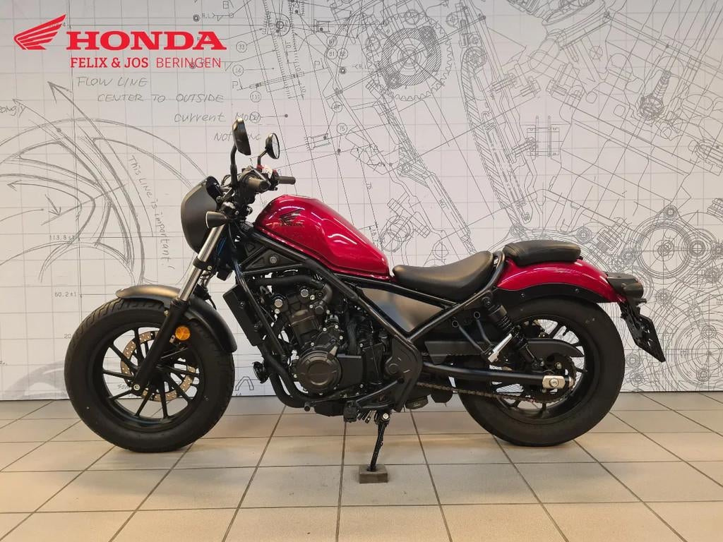 Honda CMX 500 Rebel (bj 2023), Motoren, Chopper, Bedrijf, 12 t/m 35 kW, 500 cc