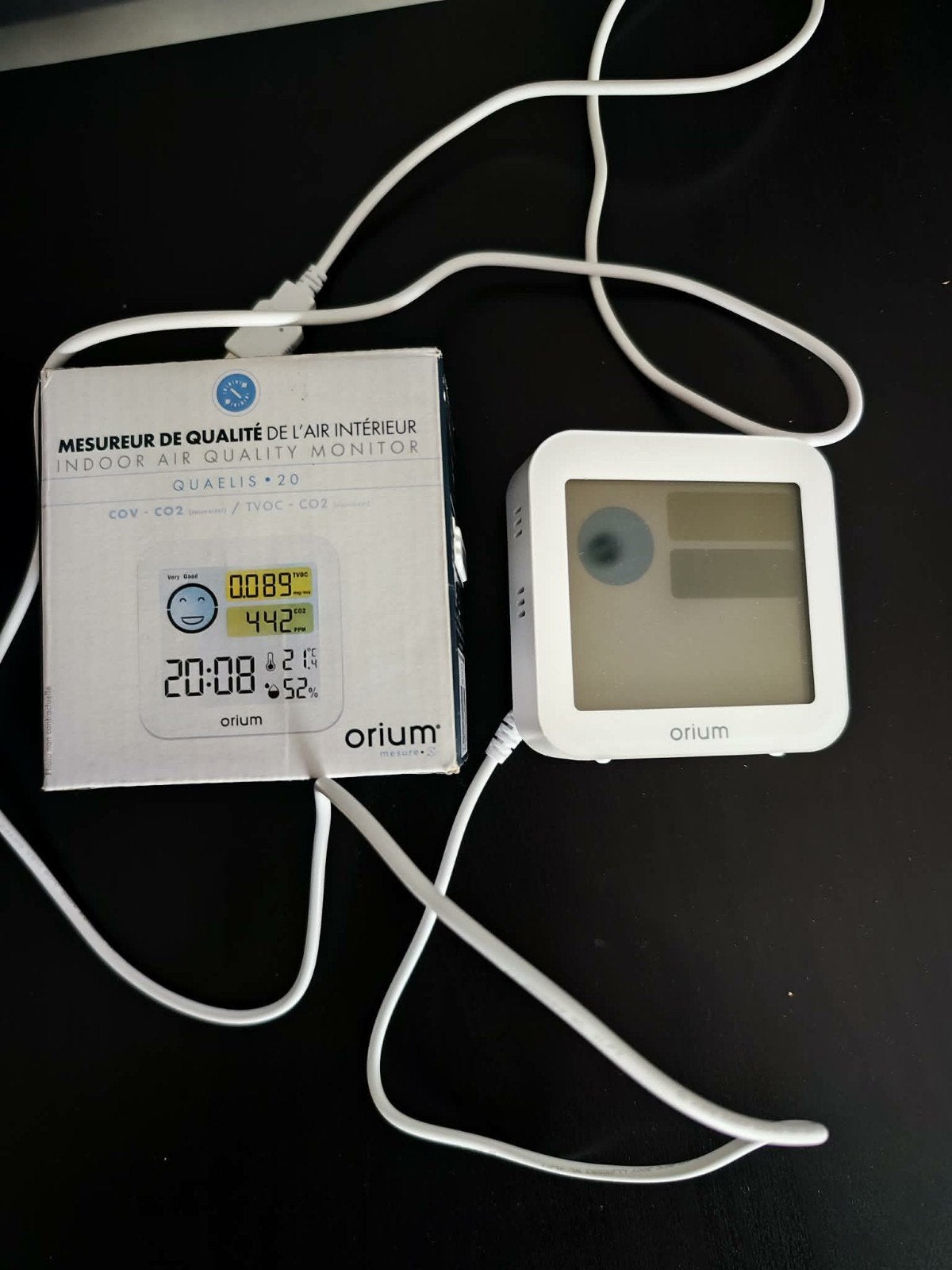 Luchtkwaliteitsmeter, Audio, Tv en Foto, Weerstations en Barometers, Ophalen of Verzenden