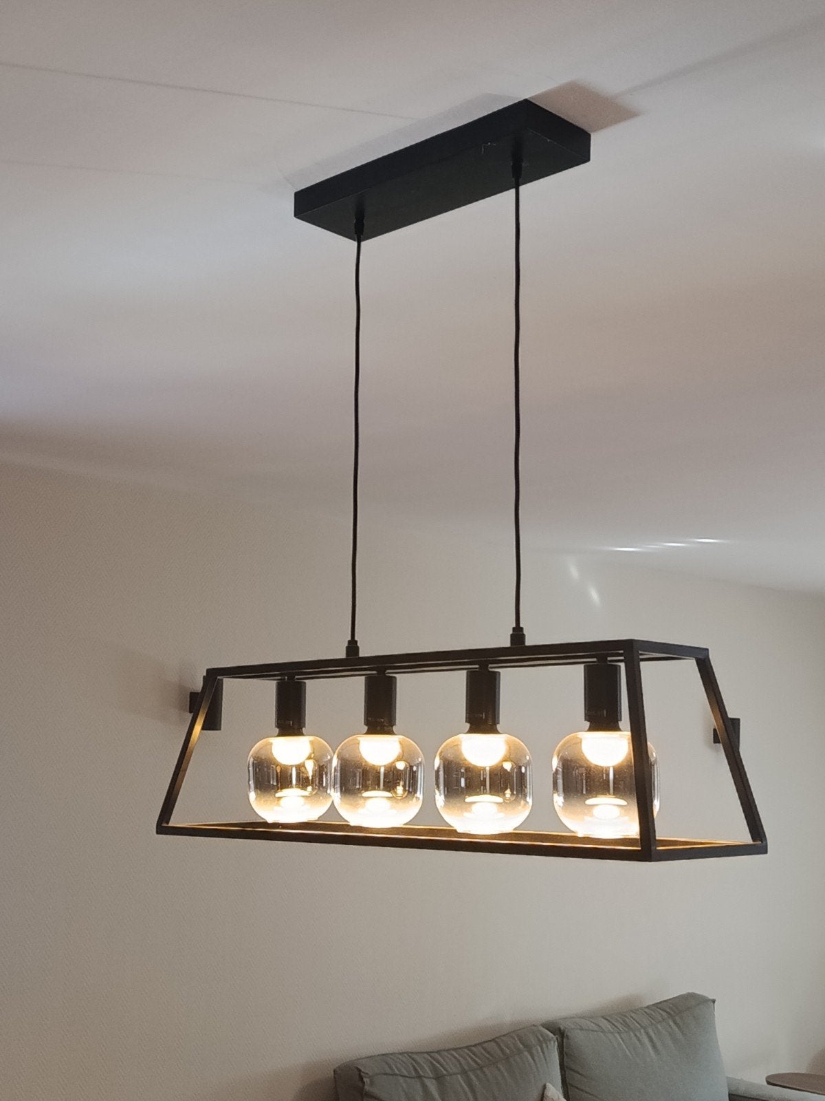 Moderne hanglamp, Enlèvement