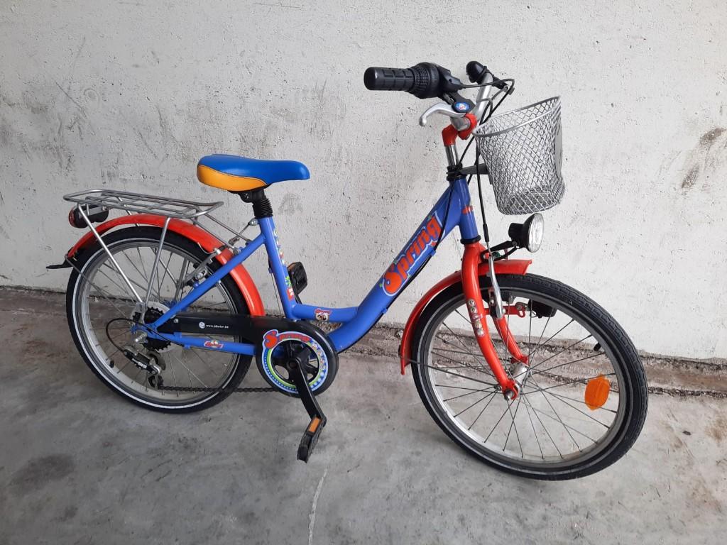 Meisjesfiets Spring 20 inch, Fietsen en Brommers, Fietsen | Meisjes, Ophalen, Velgrem, Versnellingen, Spring