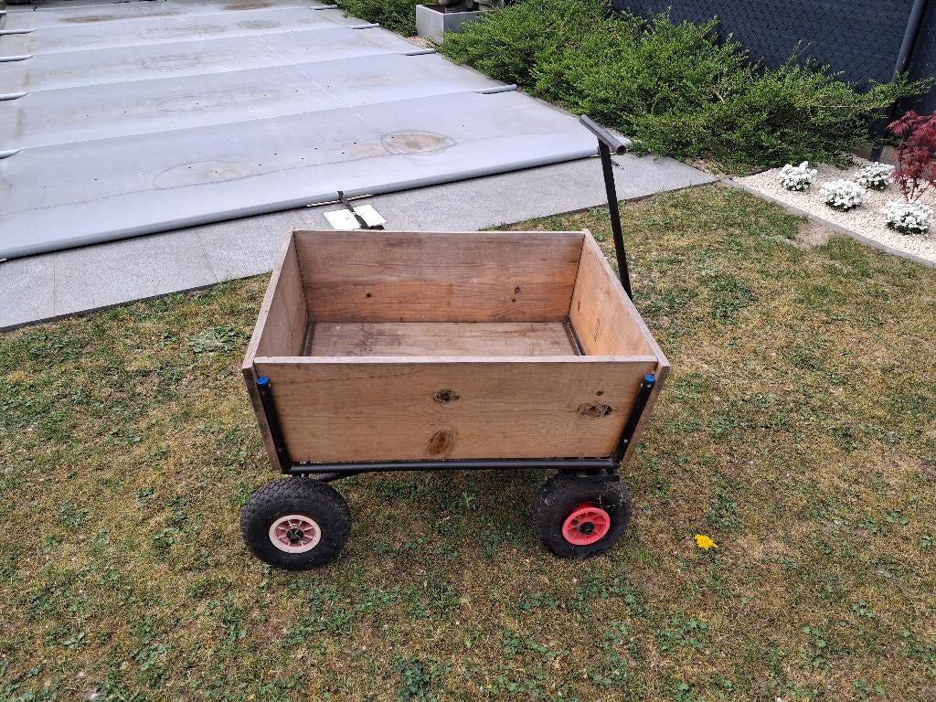 Stevige gelaste bolderkar, Caravans en Kamperen, Bolderkarren, Ophalen, Gebruikt