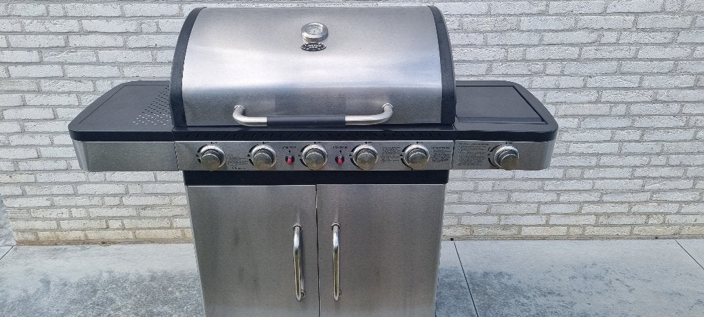Gasbarbecue, Ophalen, Gebruikt, Zie foto