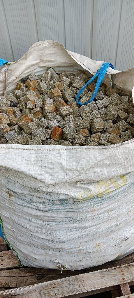 pavés en pierre, Ophalen, Zo goed als nieuw, Natuurstenen