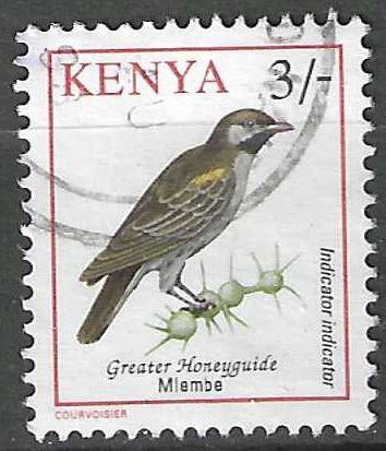 Kenya 1993 - Yvert 563 - Faune - Oiseaux (ST), Envoi, Affranchi
