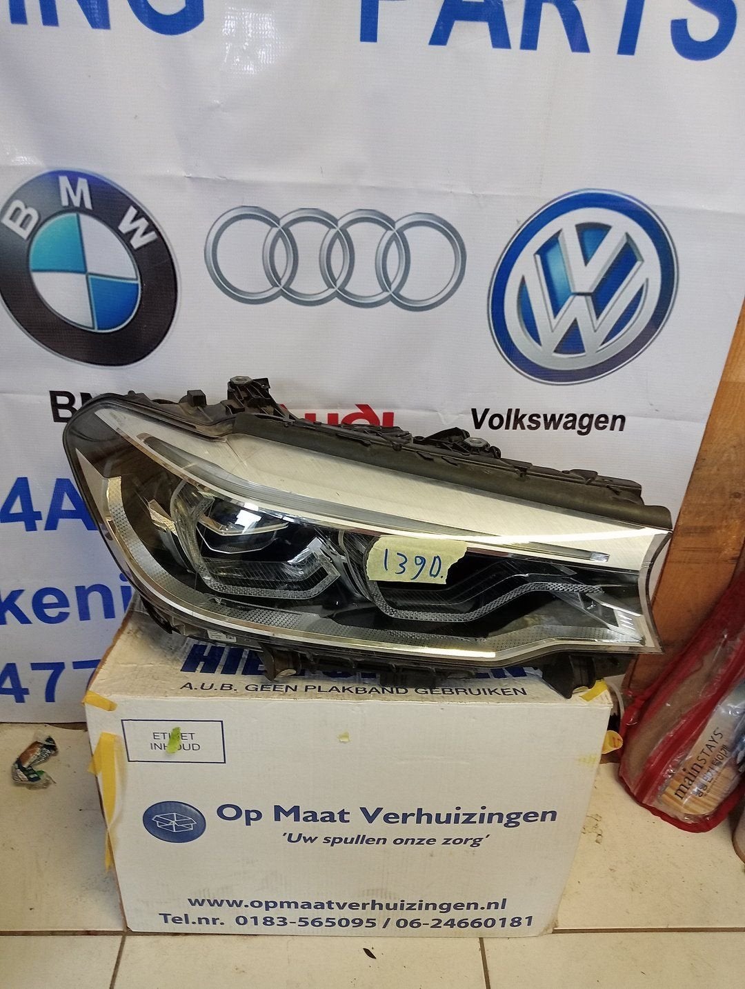 Koplamp BMW 5 Serie G30 G31 Adaptive Led Rechts 7439194-04, -, Utilisé, -, Enlèvement ou Envoi