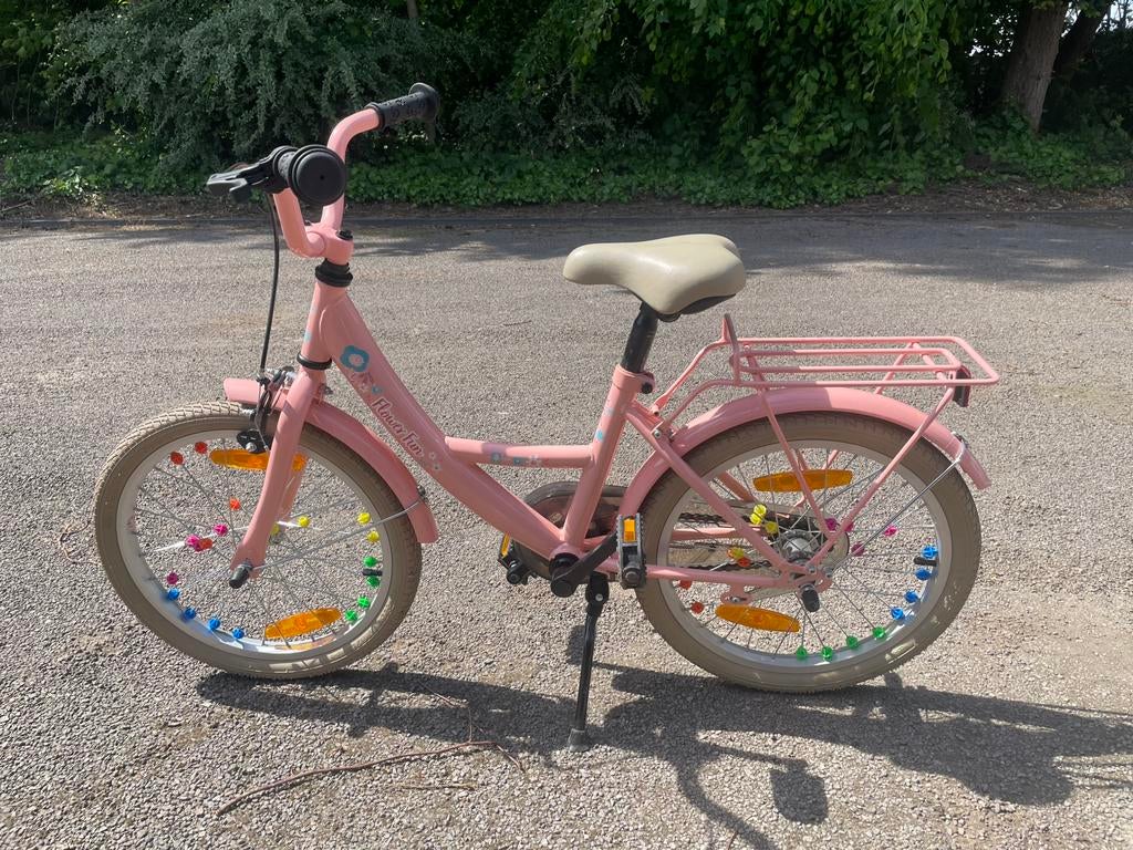 Meisjesfiets, Fietsen en Brommers, Fietsen | Meisjes, Ophalen, Zo goed als nieuw, 18 inch