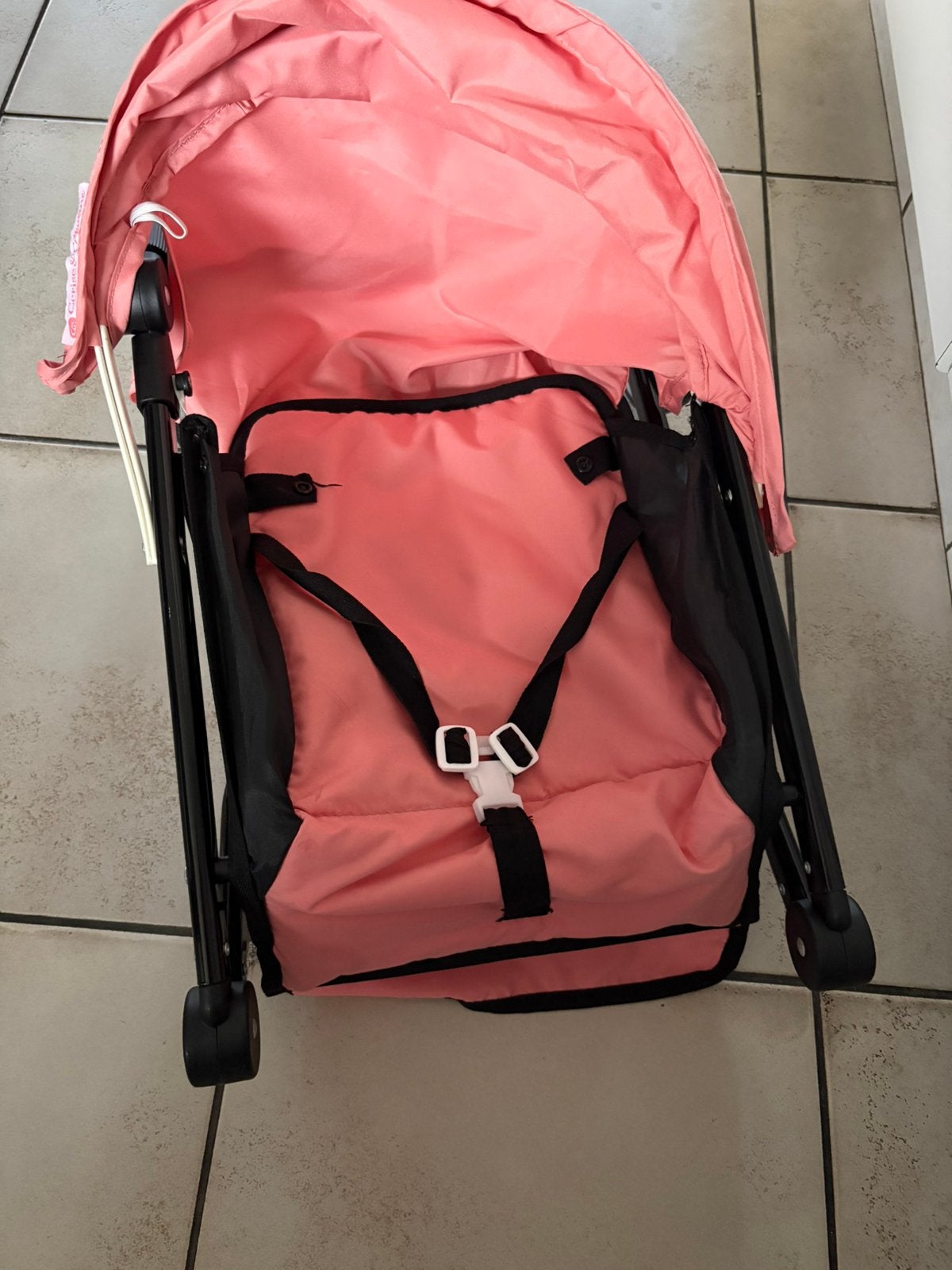 poppenbuggy, Kinderen en Baby's, Speelgoed | Buiten | Actiespeelgoed, Ophalen, Zo goed als nieuw