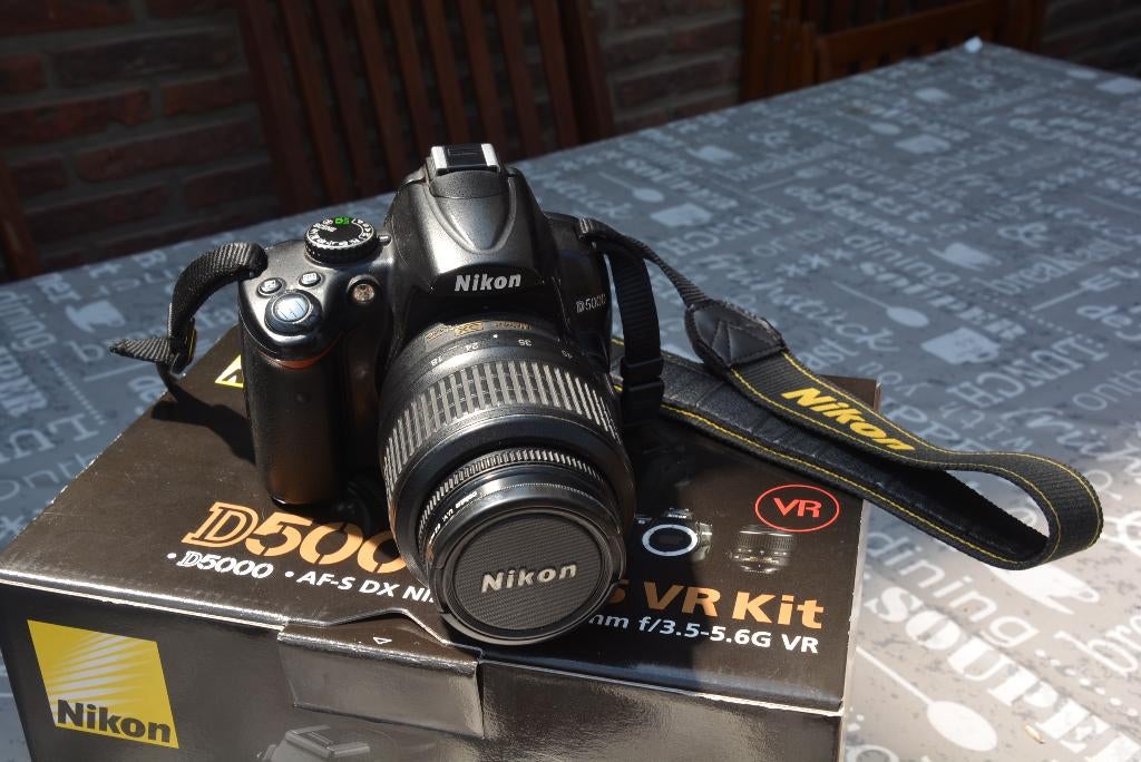 camera met toebehoren, Audio, Tv en Foto, Fotocamera's Digitaal, Nikon, Ophalen of Verzenden