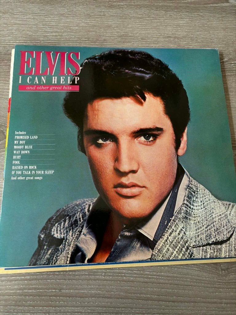 Elvis lp, I can help, Duitse persing, black label. 10 euro, CD & DVD, Vinyles | Rock, Enlèvement ou Envoi, Rock 'n' roll, Comme neuf