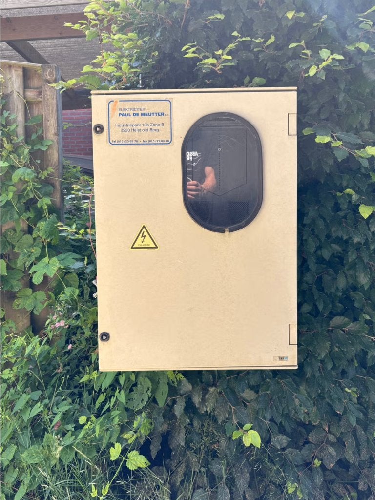 Werfkast op statief, Doe-het-zelf en Bouw, Ophalen, Gebruikt