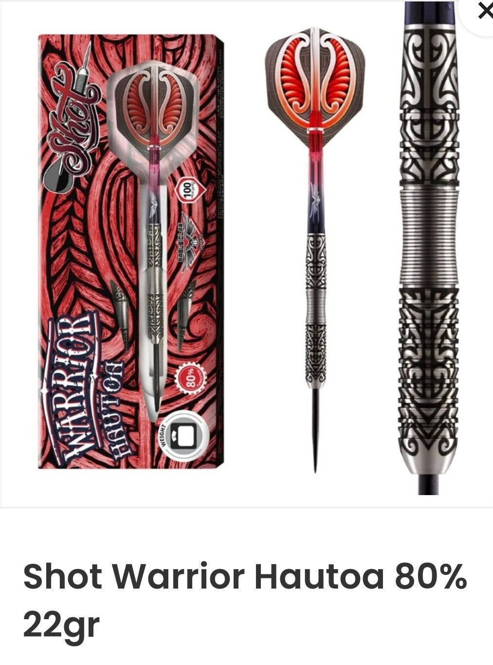 Nieuwe shot warrior darts 22gr, Ophalen, Nieuw, Pijlen