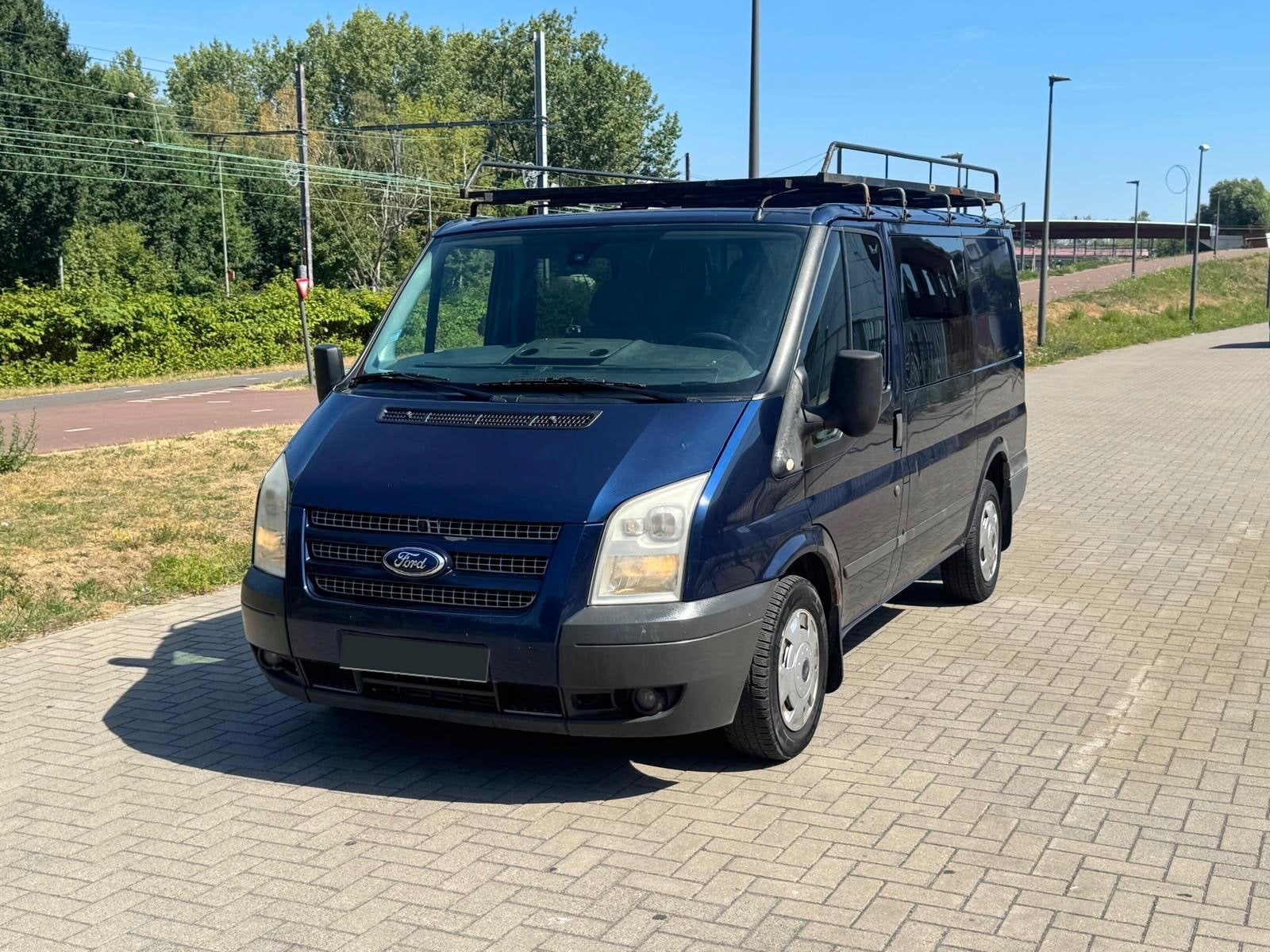 Ford Transit | Dubbel-Cabine | Airco | Diesel, Autos, 2198 cm³, Euro 5, Achat, Entreprise
