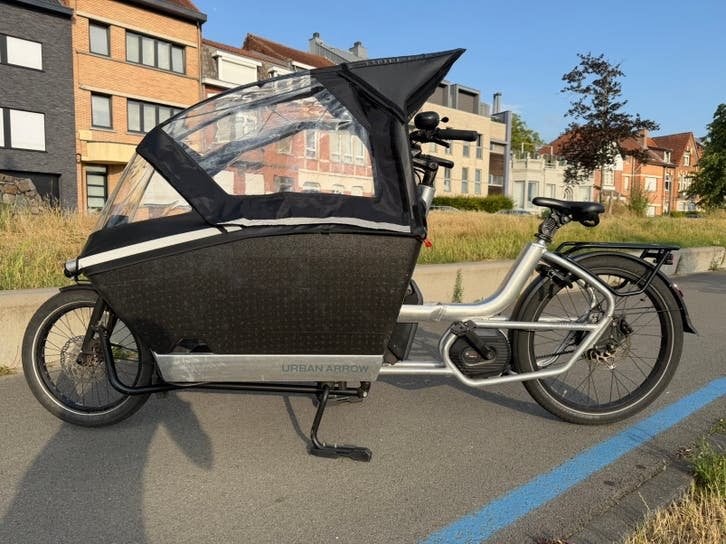 Urban Arrow speciale uitvoering - 3 jaar oud, perfecte staat, Fietsen en Brommers, Fietsen | Bakfietsen, Ophalen, Zo goed als nieuw