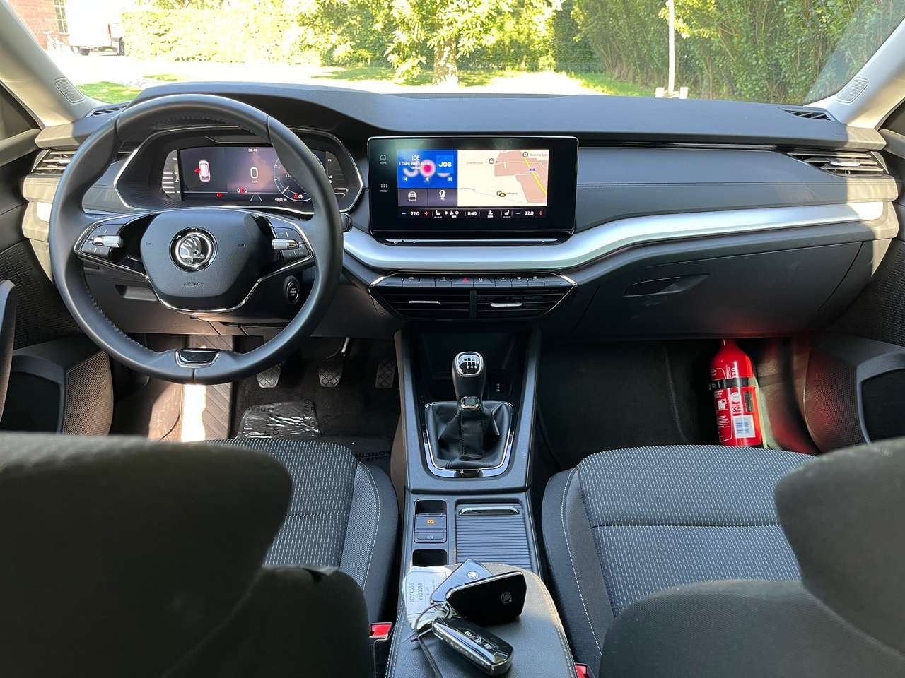 Skoda Octavia SW 1.0 TSI Clever/1eignr/45900km/Carplay/Navi, Auto's, Skoda, 0 kg, Zwart, USB, 0 kg
