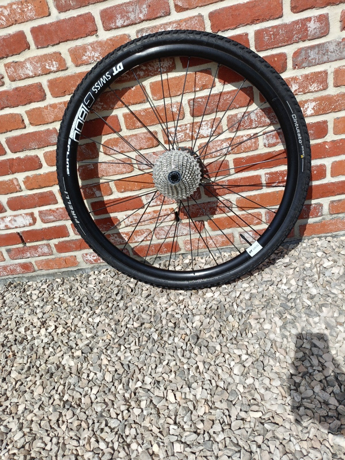 Wielset met gravelbanden, Fietsen en Brommers, Ophalen, Gebruikt, Gravelbike, DT Swiss G1800
