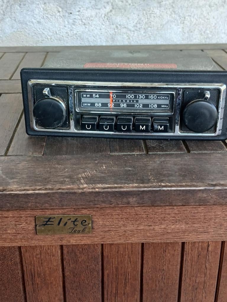 Retro radio  Pianola, Ophalen
