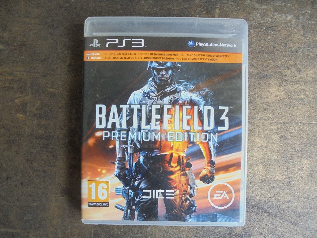 Battlefield 3 Premium Edition voor PS3 (zie foto's), Consoles de jeu & Jeux vidéo, Shooter, Enlèvement ou Envoi, 1 joueur, À partir de 16 ans