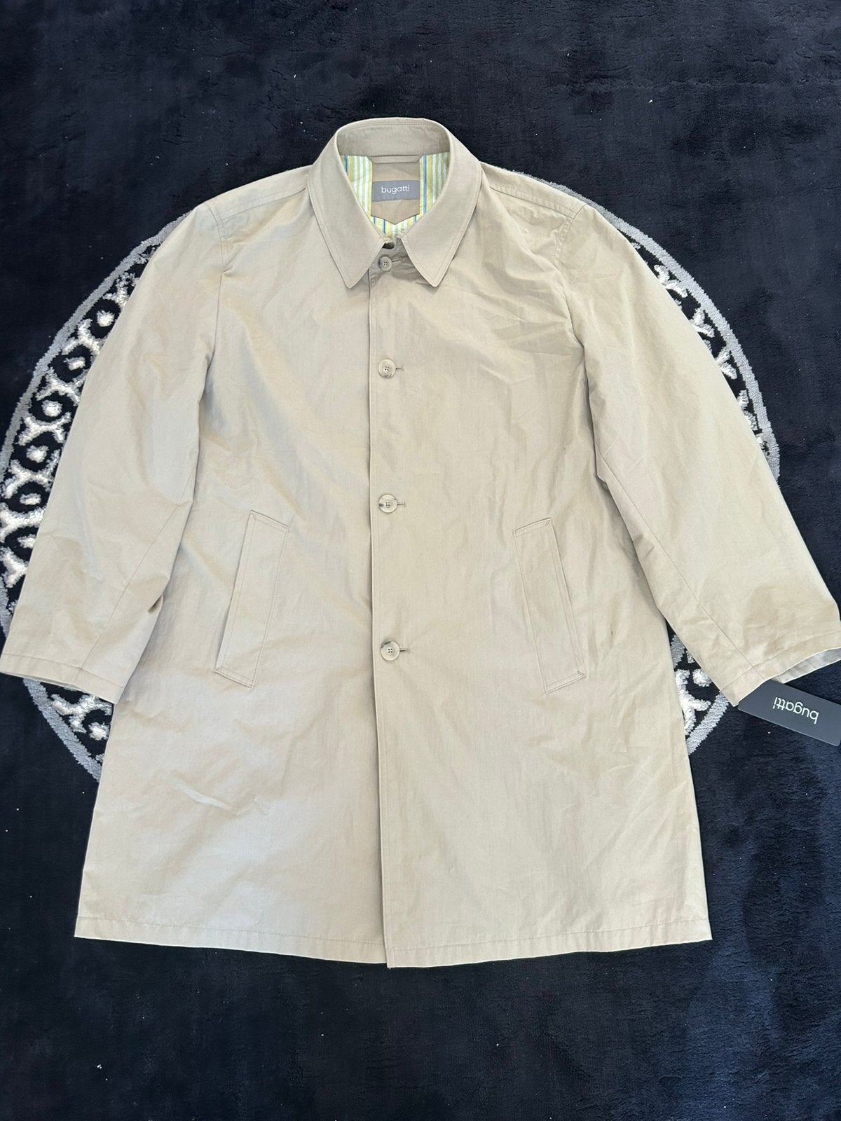 Nieuw met kaartje! Bugatti Luxe Trenchcoat, Kleding | Heren, Ophalen, Zo goed als nieuw