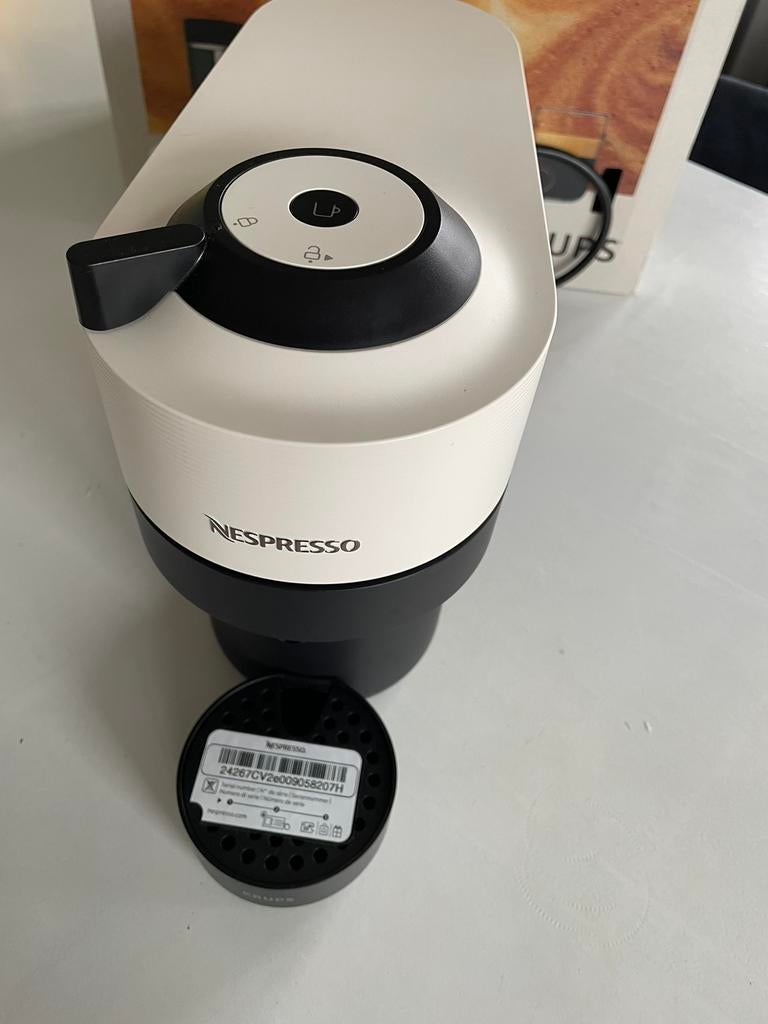 Krups Vertuo Pop avec garantie, Electroménager, Cafetières, Comme neuf, Dosettes et capsules de café, Machine à espresso, 1 tasse