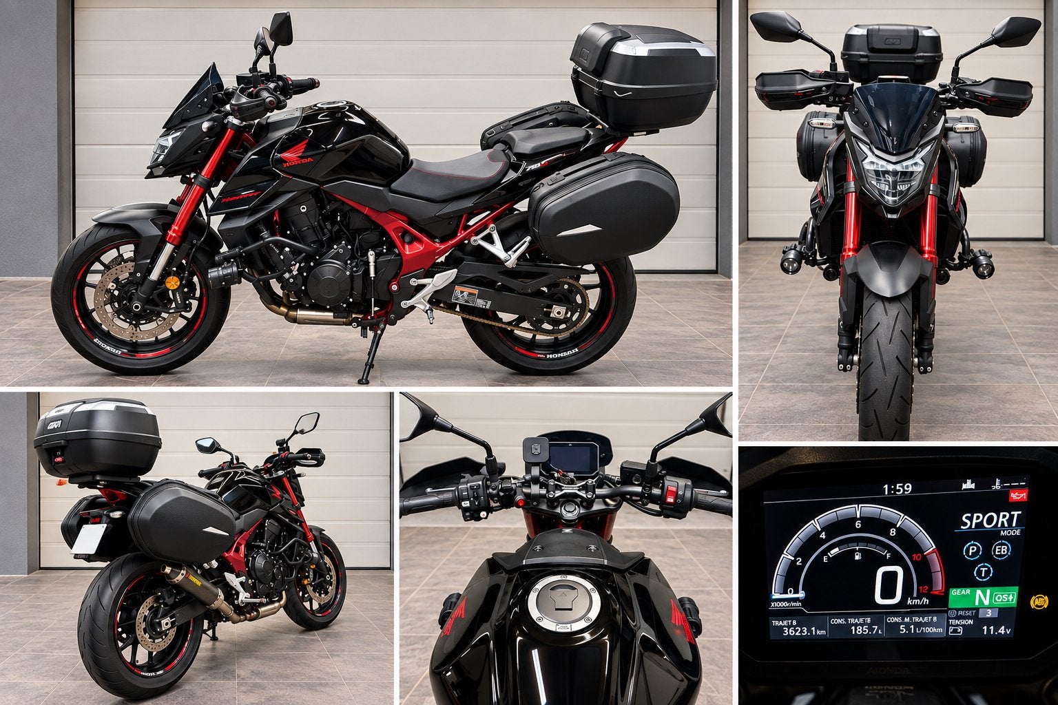 Motorfiets te koop in perfecte staat kan rijden, Motoren, 2 cilinders, Occasion, Motorrijbewijs A, Particulier