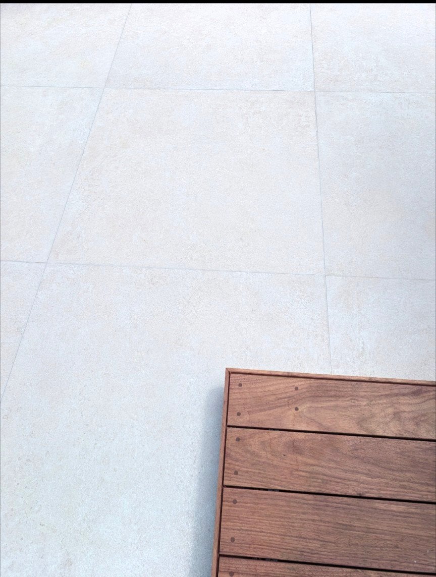Terrastegels 100x100x2 Novabell 11m2, Ophalen, 60 cm of meer, Nieuw, 10 m² of meer