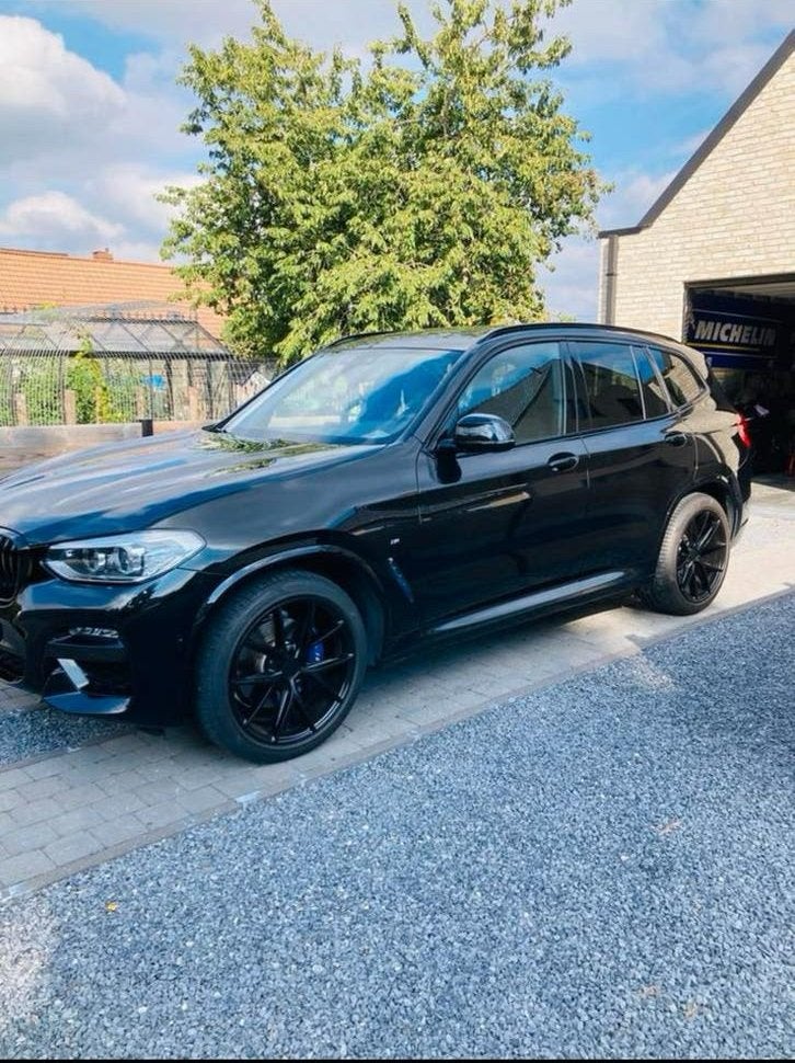 Bmw X3 1.8d M-pack met veel opties 2020 53 000km Sdrive, Auto's, BMW, Automaat, Euro 6, Leder en Stof, Zwart