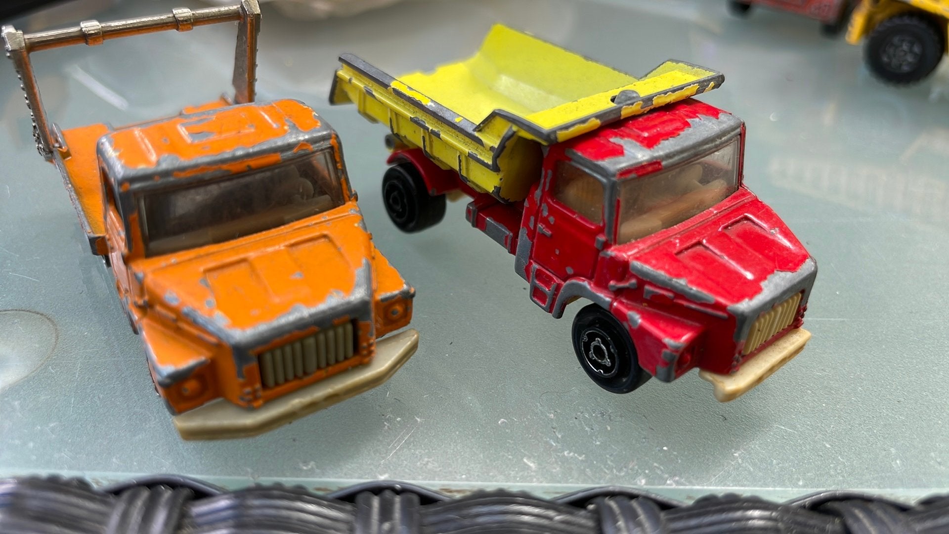 Majorette scania vrachtwagen, Ophalen of Verzenden, Gebruikt, Majorette