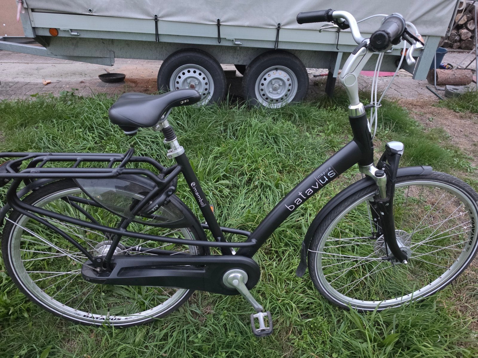 damesfiets batavus mambo inspire 28" 53 cm, Fietsen en Brommers, Ophalen, Versnellingen, Batavus, Trommelrem