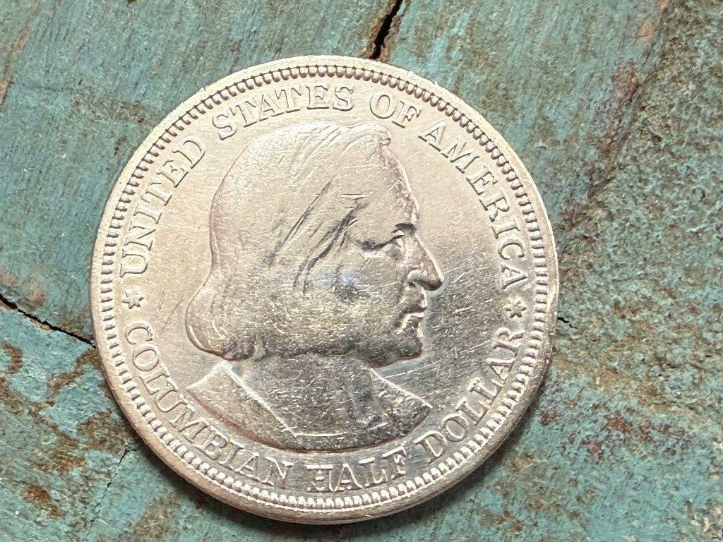 Demi-dollar 1893 colombien, Envoi, Argent