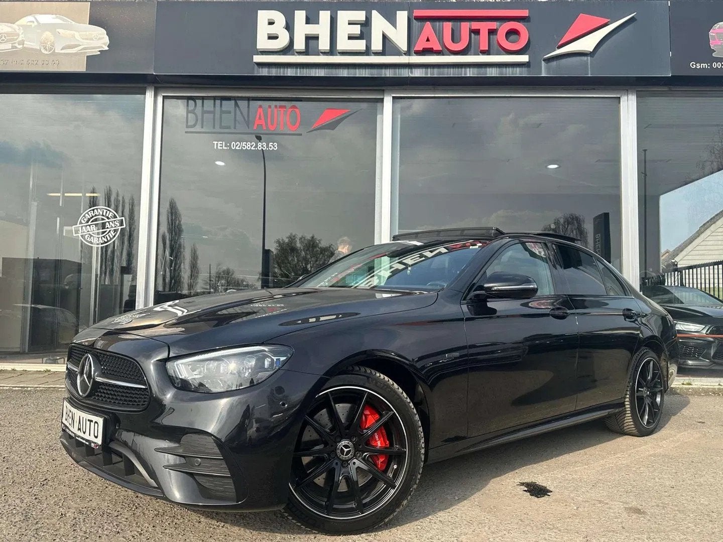 Mercedes-Benz E-Class 300 de 4-Matic/PACK AMG/PACK NIGHT/TOI, Auto's, Automaat, 4 deurs, 4 cilinders, Zwart