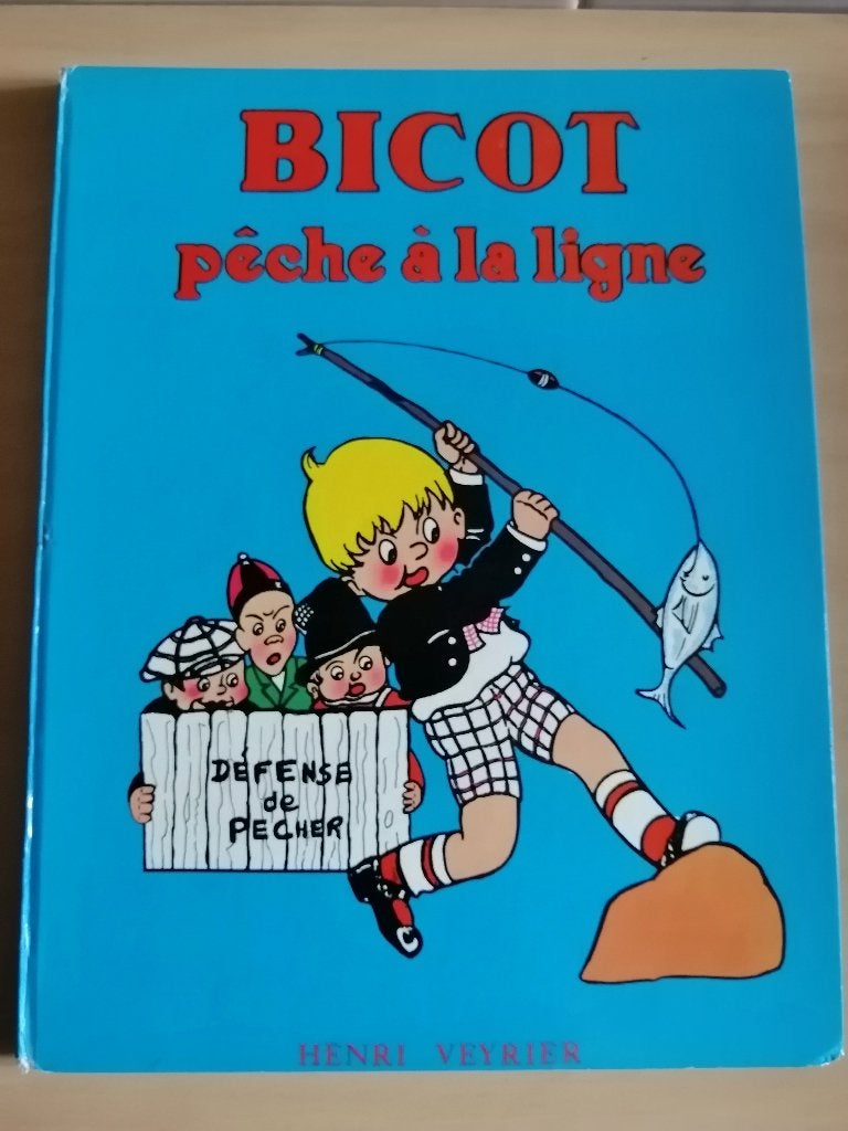BD Bicot pêche à la ligne de Martin Branner - 1974, Ophalen of Verzenden