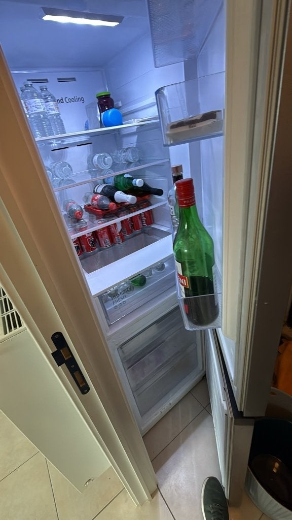 frigo et congélateur Samsung, Enlèvement