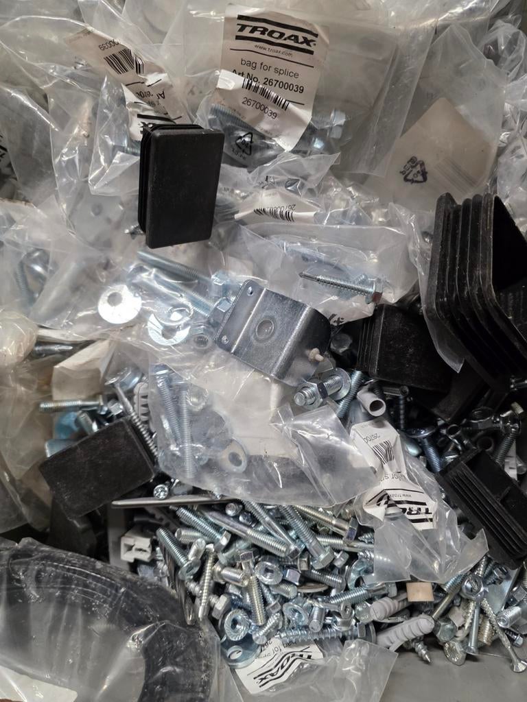 Lot montagemateriaal, Doe-het-zelf en Bouw, Ophalen, Nieuw, Inox