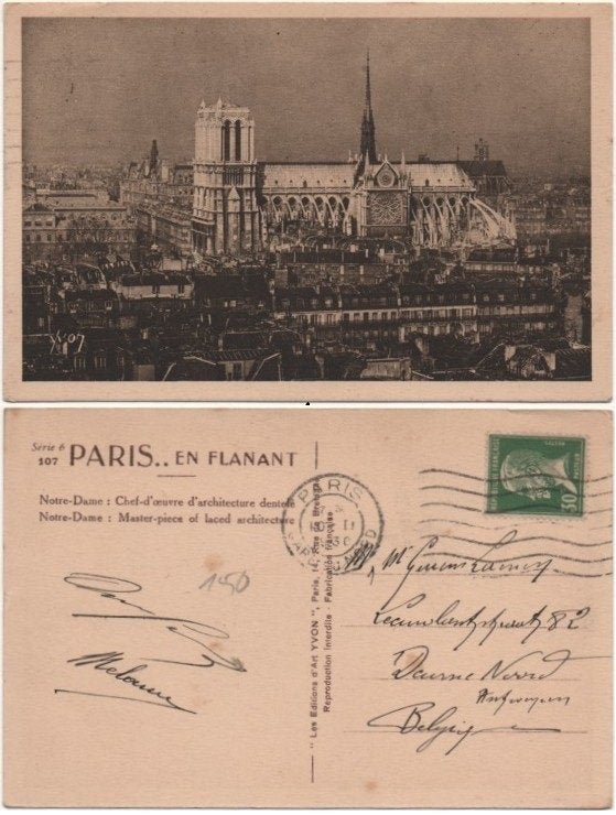 PARIS - DIVERS, Collections, Enlèvement ou Envoi, Avant 1920, Affranchie