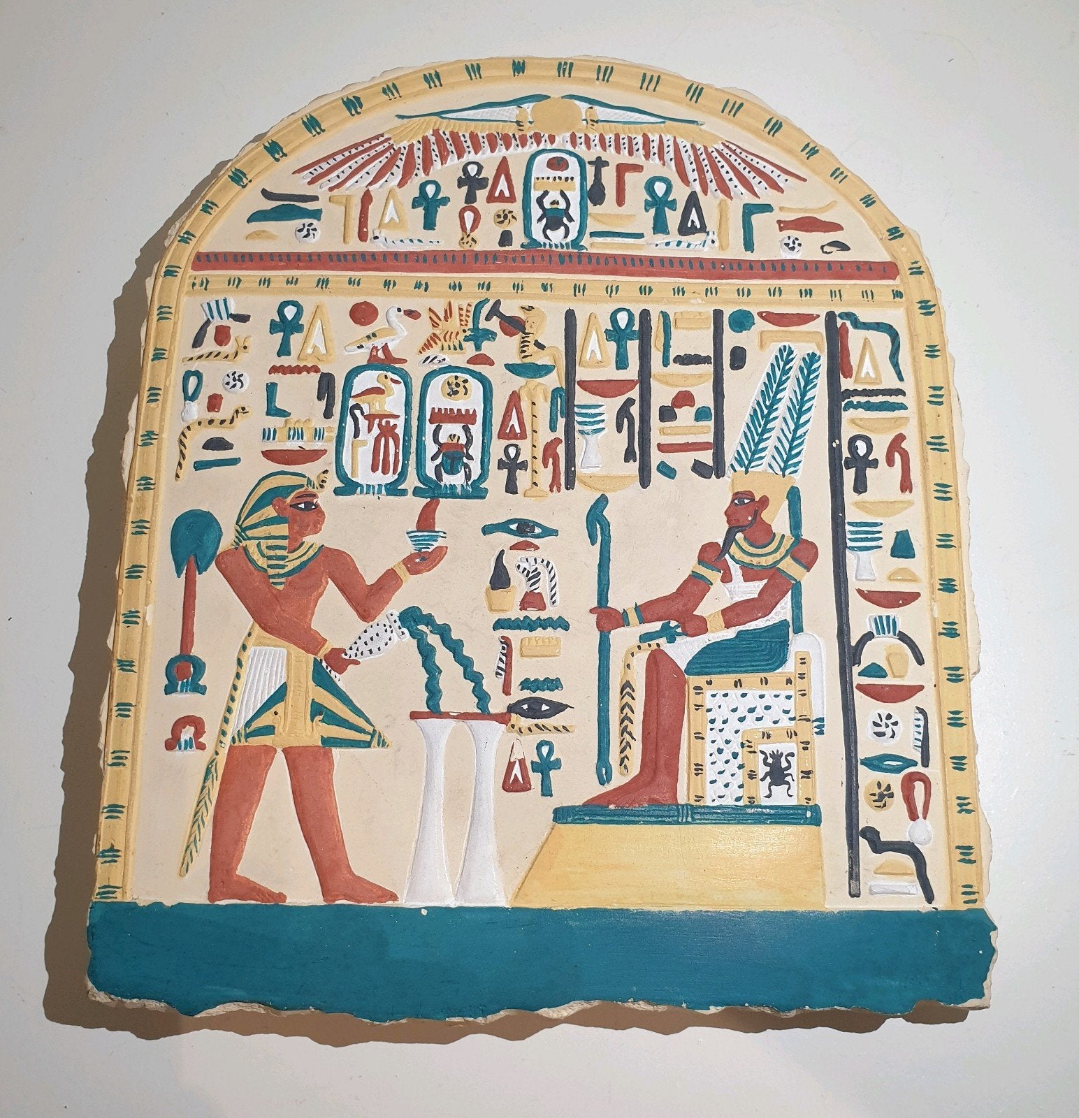 Egypte, stele of tablet, Ophalen of Verzenden