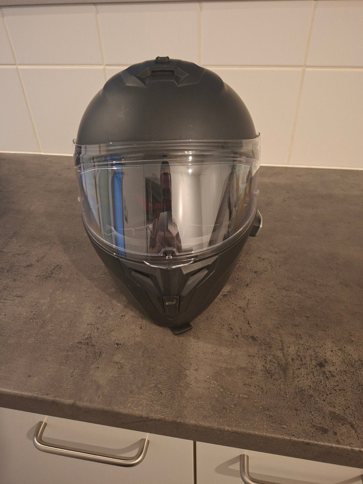 Vinz systeemhelm maat XL + sena sf4 intercom, Enlèvement ou Envoi, XL, Casque système