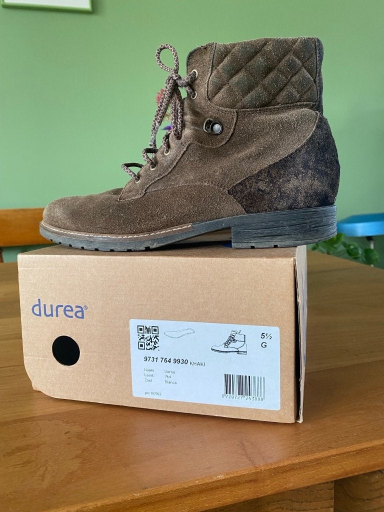 Durea enkellaarsjes maat 39, Kleding | Dames, Durea, Bruin, Lage of Enkellaarzen, Ophalen of Verzenden