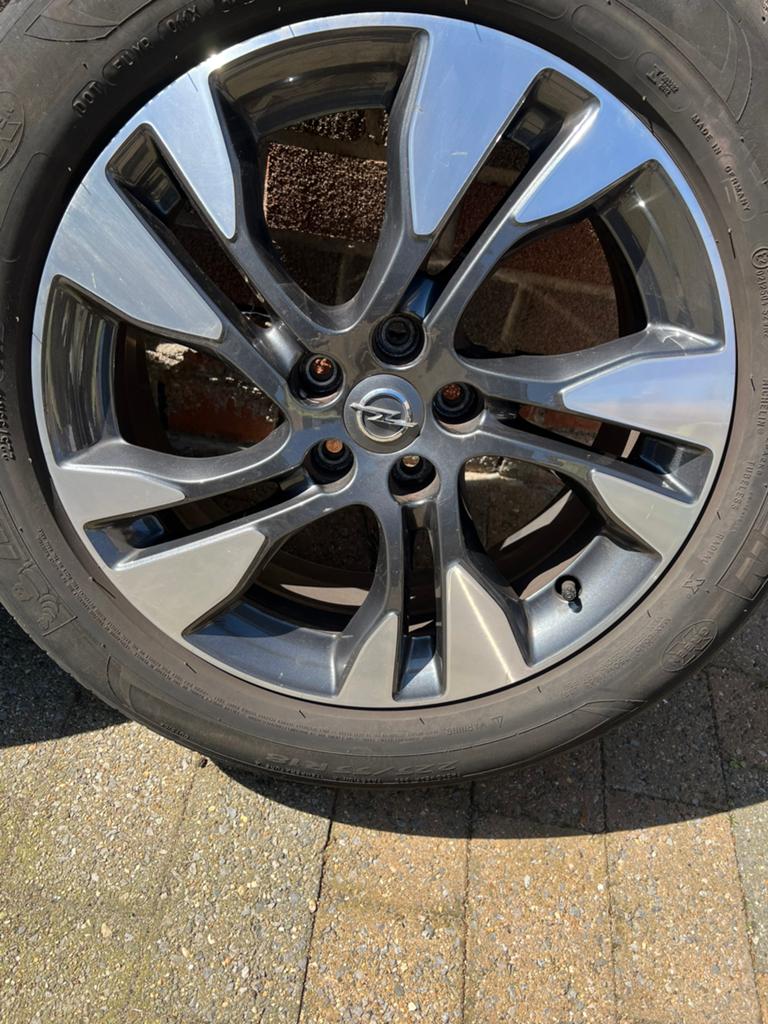 Opel Grandland X, Pneus et Jantes, Pneus été, 18 pouces, Enlèvement