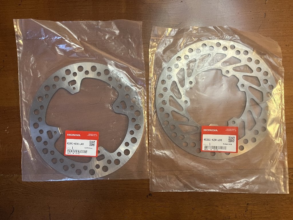 Honda CR125 CR250 CRF450 CRF250 disque de frein, Enlèvement ou Envoi