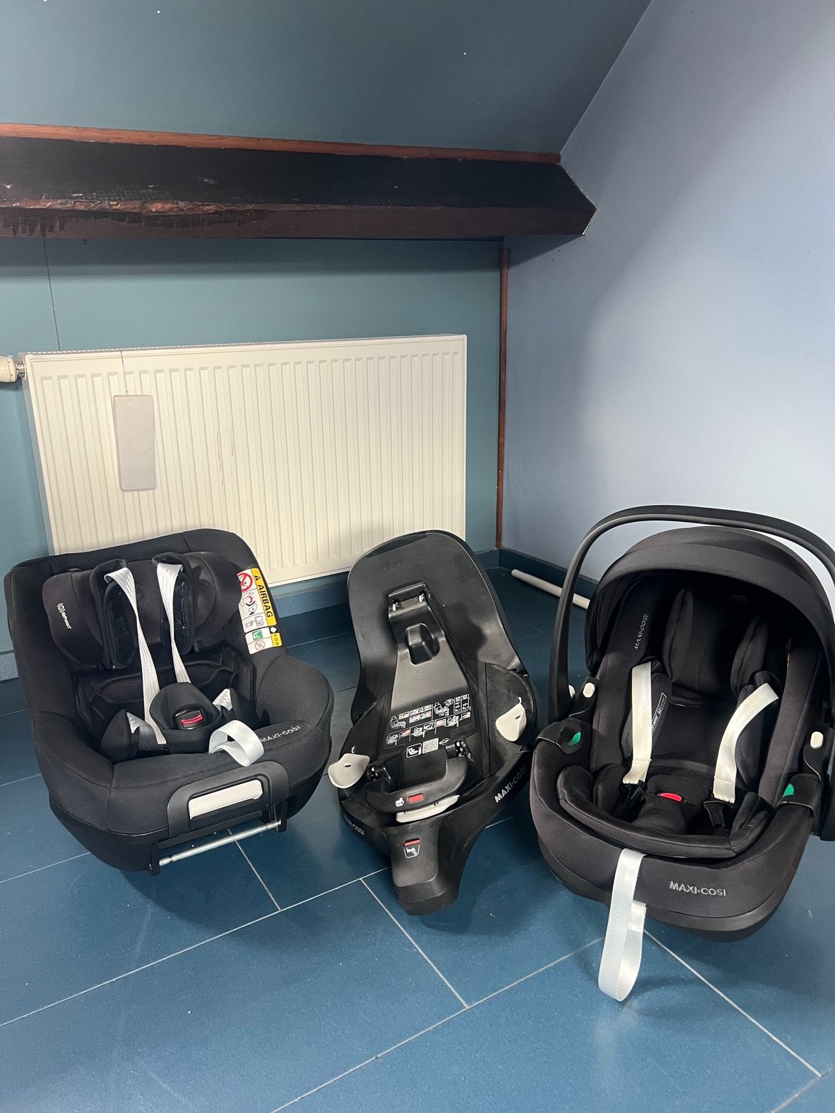 Maxi-Cosi 360: Base + Baby- & Peuterstoel, Enlèvement ou Envoi, Comme neuf, Maxi-Cosi, Isofix