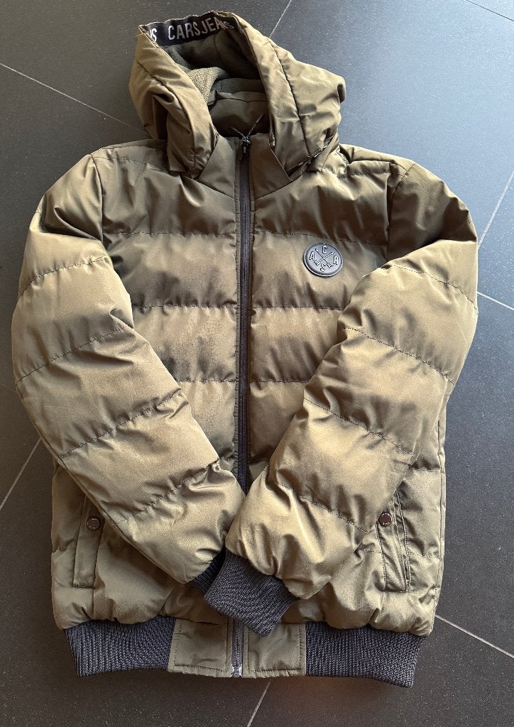 Winterjas - Cars Jeans - kaki - 16 jaar, Kinderen en Baby's, Gebruikt, Ophalen of Verzenden, Jas, Jongen