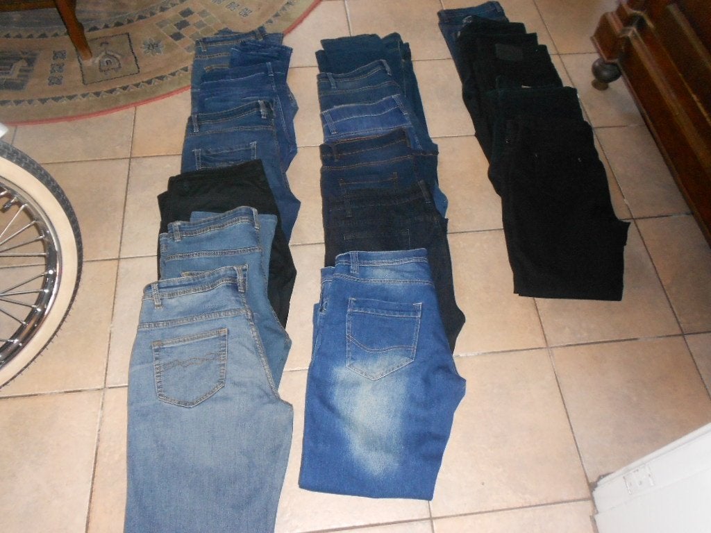 jeans broeken, Ophalen of Verzenden, Nieuw, Blauw, W33 - W34 (confectie 48/50)