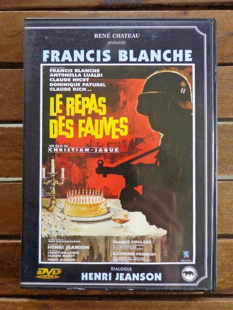 )))  Le Repas des Fauves  //  Francis Blanche  (((, Cd's en Dvd's, Dvd's | Avontuur, Alle leeftijden, Ophalen of Verzenden, Zo goed als nieuw