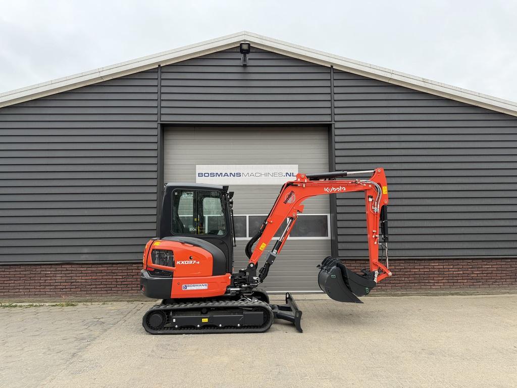 Kubota KX037 HI AIRCO minigraver NIEUW €760 LEASE, Articles professionnels, Kubota Hol, Kbt_g.eu_market_surveillance@kubota.com