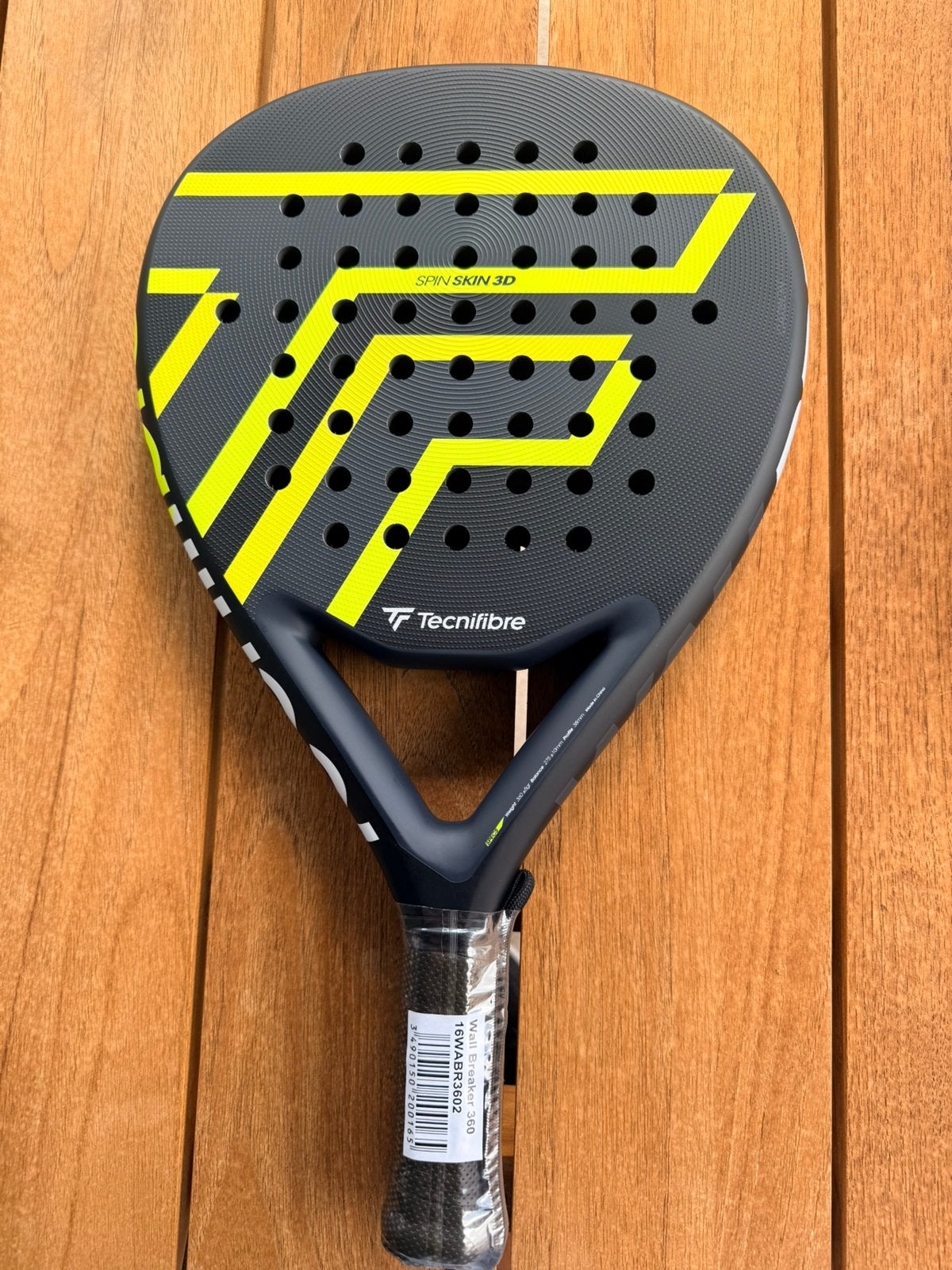 TECNIFIBRE Racket van padel Tecnifibre Wall Breaker 360, Sport en Fitness, Padel, Ophalen, Zo goed als nieuw