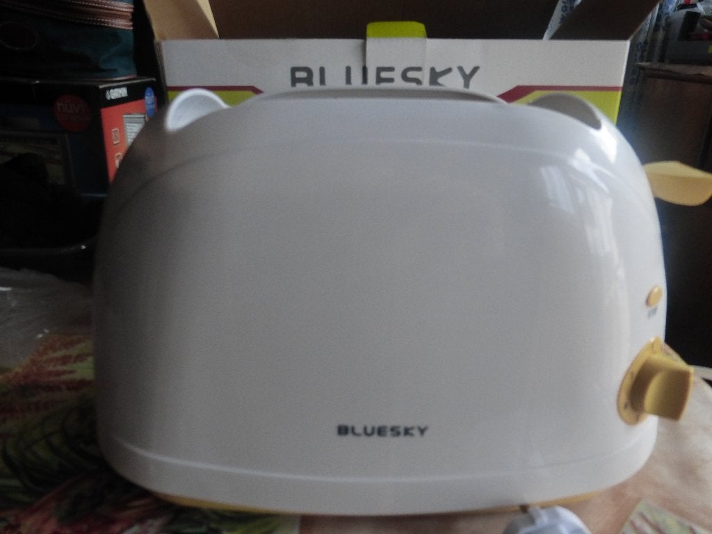 Bluesky 800W broodrooster met kruimelbak NIEUW!!, Elektronische apparatuur, Ophalen of Verzenden, Nieuw, Uitneembare kruimellade