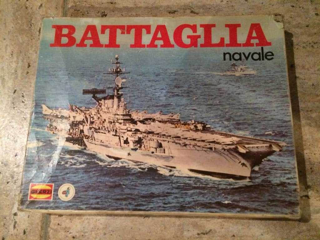 Zeeslag battaglia, alles nog aanwezig., Hobby en Vrije tijd, Ophalen, Gebruikt, Overig