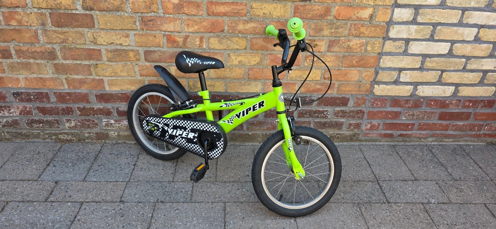 kinderfiets, Fietsen en Brommers, Fietsen | Kinderfietsjes, Ophalen, Gebruikt, Velgrem, 16 tot 20 inch
