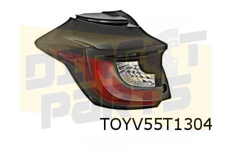 Toyota Yaris/Mazda 2 Hybrid achterlicht Rechts (bulb type) O, Auto-onderdelen, -, Verzenden, -, -